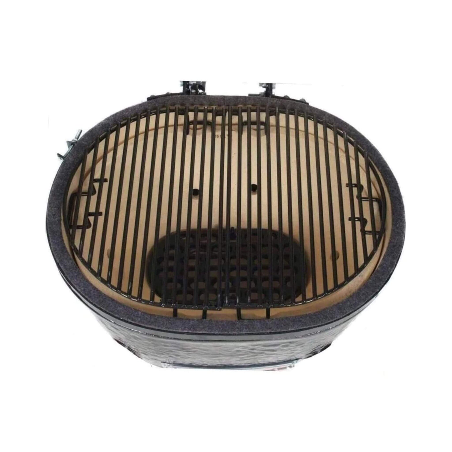 Primo Oval Large 300 Ceramic Kamado BBQ Grill W/ Stainless Steel Grates [PGCLGH] (SAK14871)