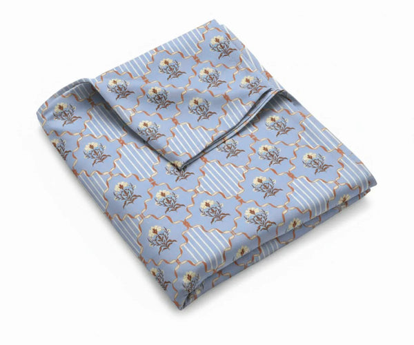 Printed Linen Sheet Set – 100% Linen Bedding