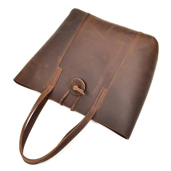 The Taavi Tote | Handcrafted Leather Tote Bag -