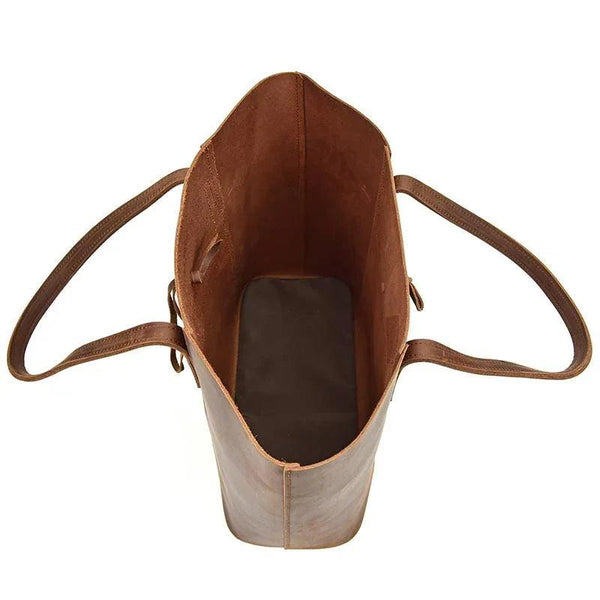 The Taavi Tote | Handcrafted Leather Tote Bag -