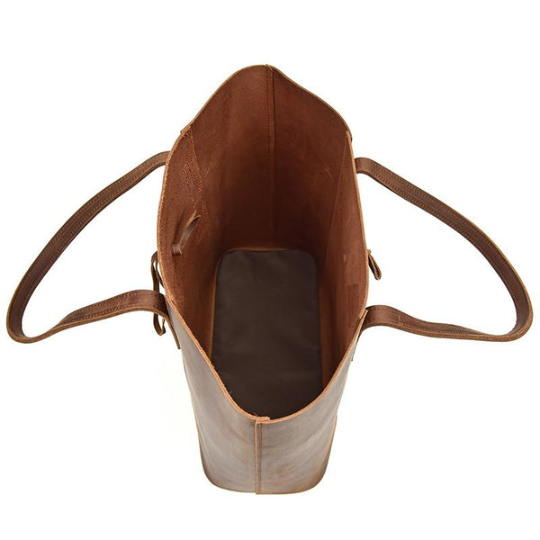 The Taavi Tote | Handcrafted Leather Tote Bag -