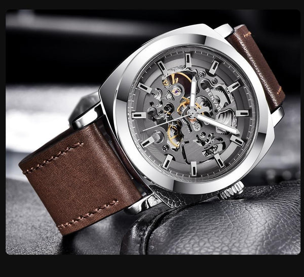 Mechanical Men's Business Watches Top Luxury Automatic Watch Men Waterproof Sport High Quality Simple Wrist Watches