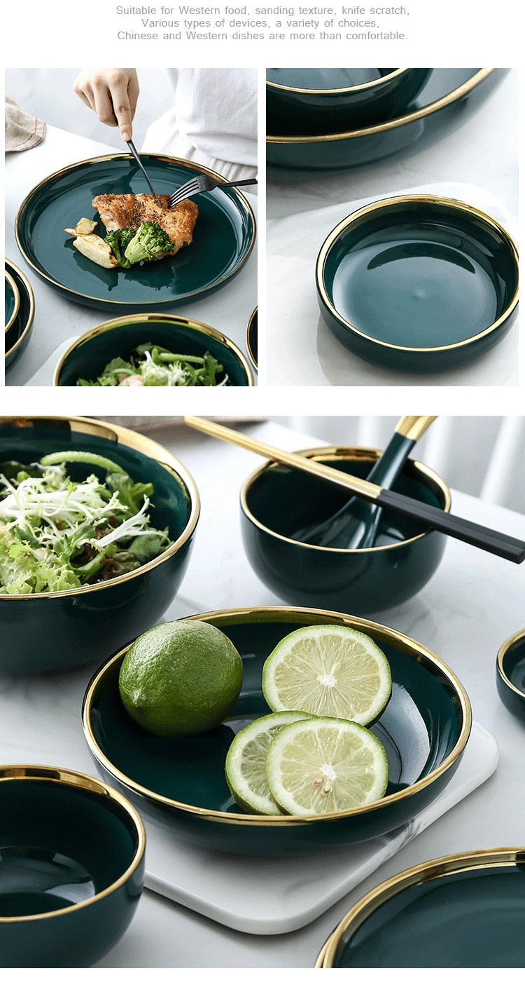 Emerald Dinnerware Set