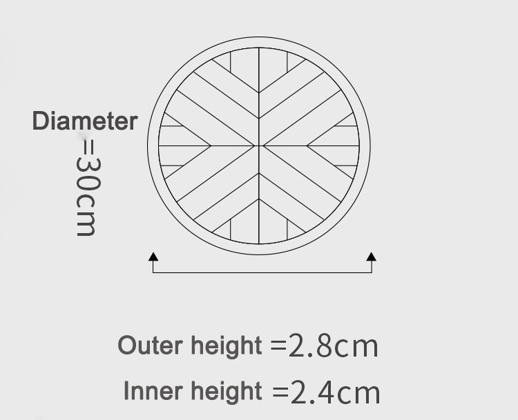 Nordic Geometric Trays