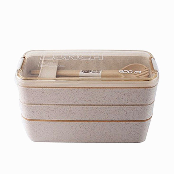 Wheat Straw Bento Box