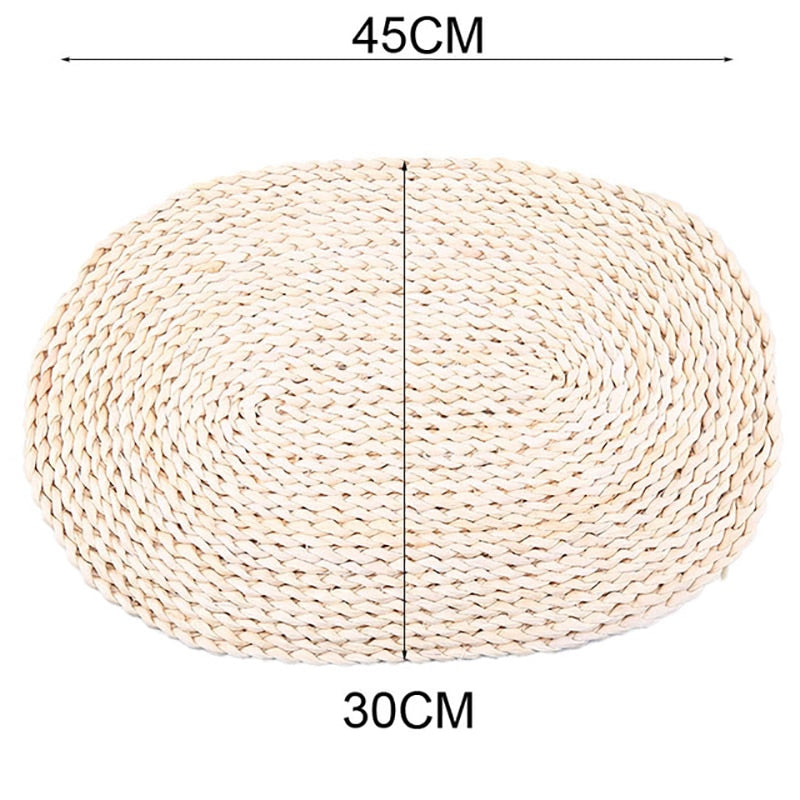 Wicker Straw Placemats & Coasters