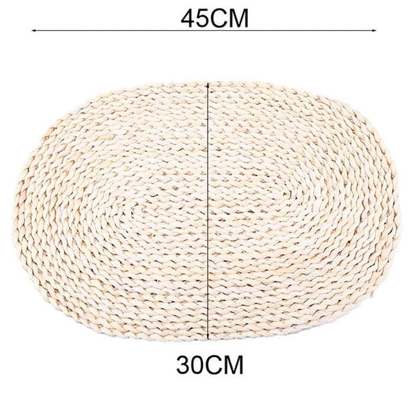 Wicker Straw Placemats & Coasters