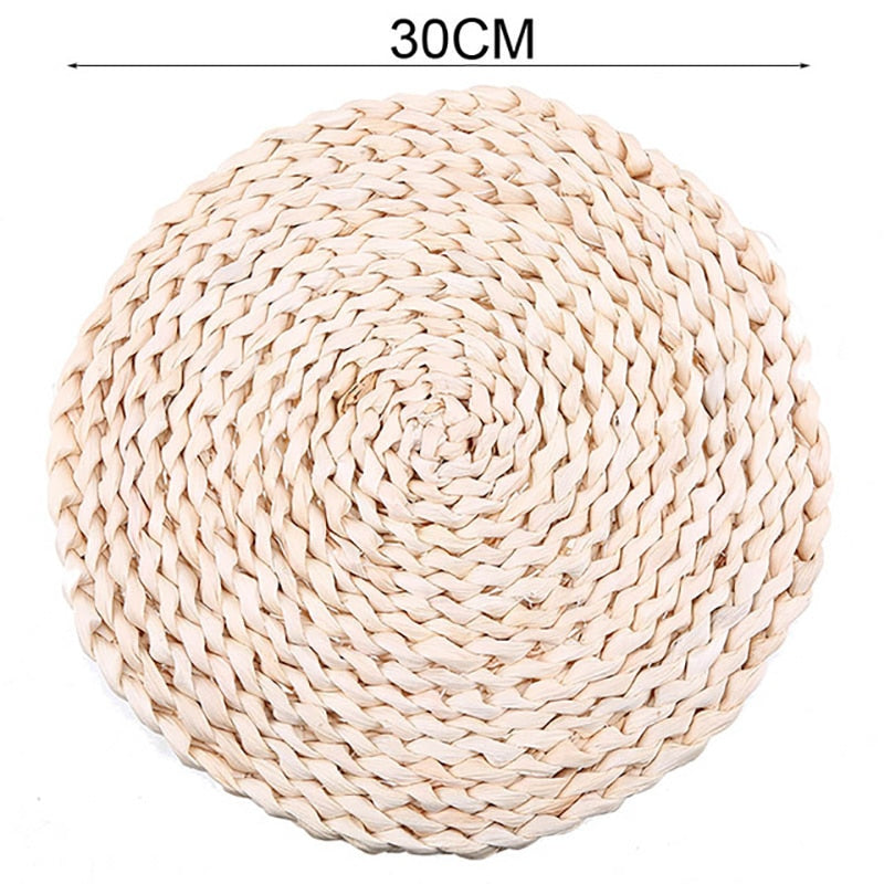 Wicker Straw Placemats & Coasters