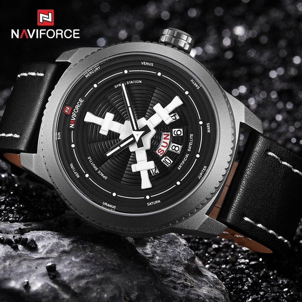 Sport  Watches For Man Waterproof Watch Analog Quartz Leather Band Date Calendar  Wristwatch Unique Design Perfect Gift