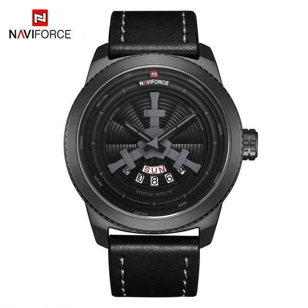 Sport  Watches For Man Waterproof Watch Analog Quartz Leather Band Date Calendar  Wristwatch Unique Design Perfect Gift