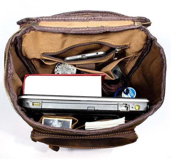 The Faulkner Backpack | Handcrafted Leather Backpack