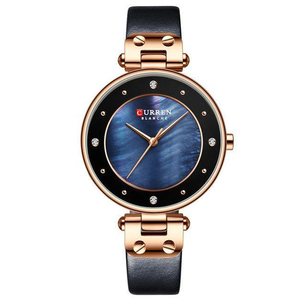 Women's Luxury Watches In Excellent Background And Zircon Designs Business Style Wristwatch Perfect Gift For Her