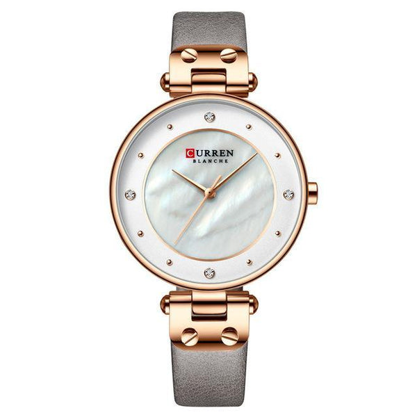 Women's Luxury Watches In Excellent Background And Zircon Designs Business Style Wristwatch Perfect Gift For Her