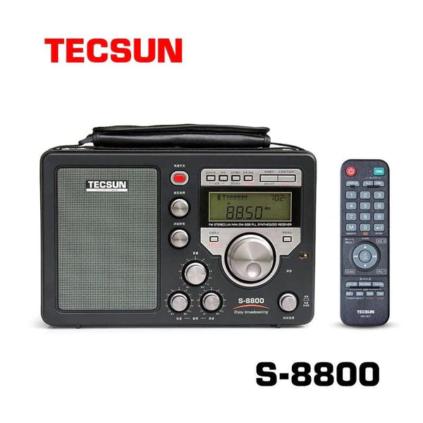 Tecsun S-8800 Field Radio with AM/FM/LW, SSB and Shortwave Band - Gifts for You 'n Me