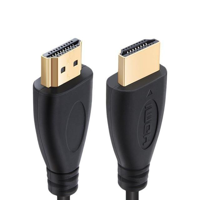 HDMI Cable High Speed Gold Plated Plug Male-Male HDMI Cable Ultra High Speed Gold Plated Connectors Ethernet Audio Return Video 4K Full HD 1080p For HD TV Computer Gaming