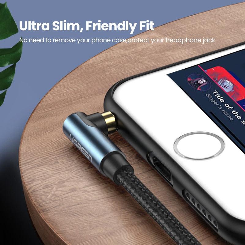 HI-FI 3.5mm Aux Cable Male to Male Audio Jack Cable For Car Headphone Mobile Phone