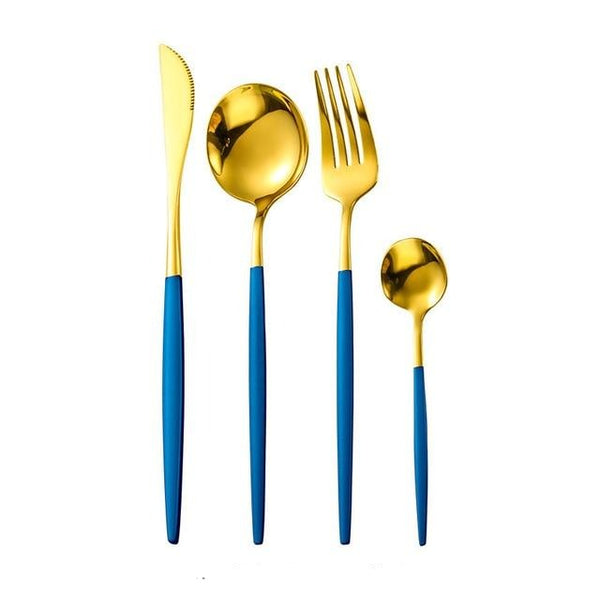 Eva Gold Tip Flatware