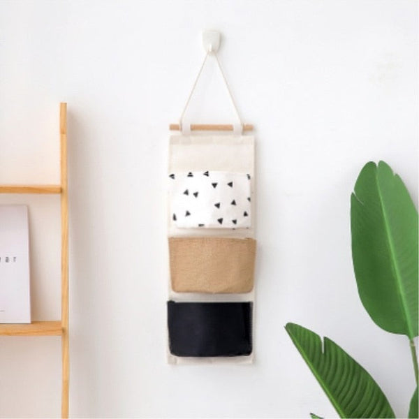 Linen Hanging Storage Bag