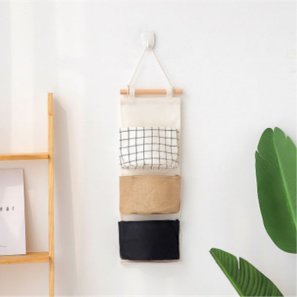 Linen Hanging Storage Bag