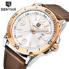 Top Luxury Fashion Mens Watches Quartz Casual Leather Design Sport Analog Waterproof Classic Wrist Watch
