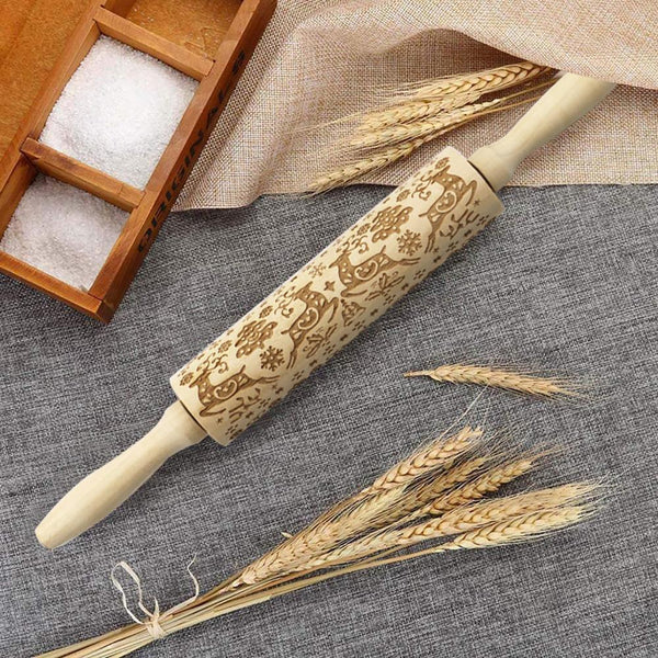 3D Embossed Rolling Pin