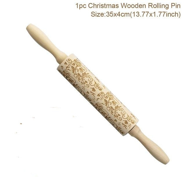 3D Embossed Rolling Pin