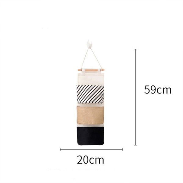 Linen Hanging Storage Bag