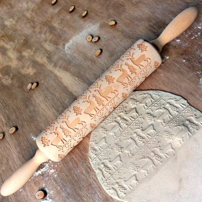 3D Embossed Rolling Pin