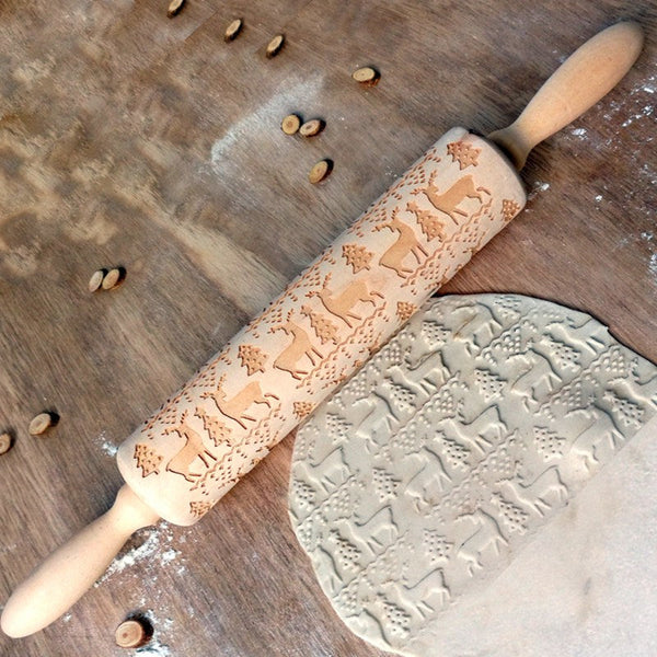 3D Embossed Rolling Pin