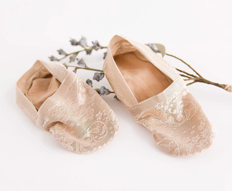 5 Pairs Fashion Women Girls Summer Socks 7 Color Style Lace Flower Short Sock Antiskid Invisible Ankle Socks For Women