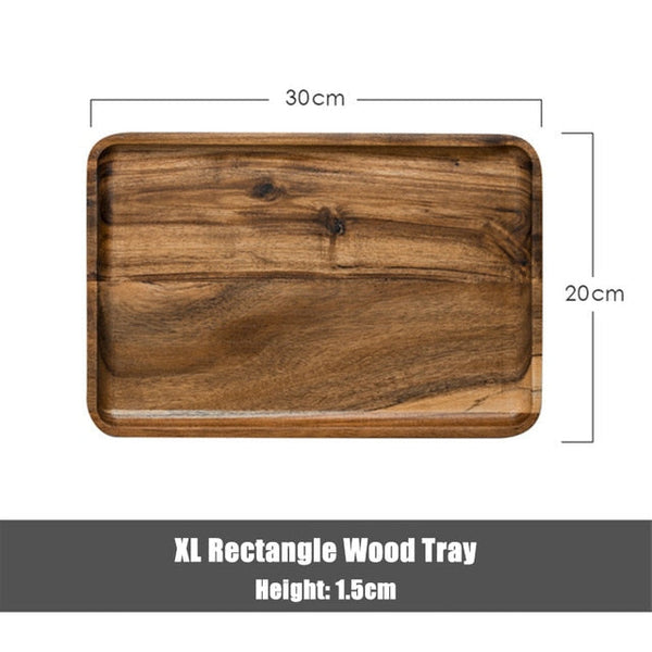 Acacia Wood Serving Tray