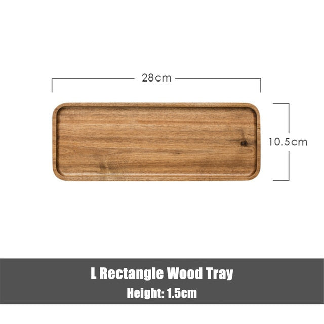 Acacia Wood Serving Tray