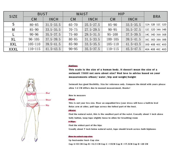Two-Pieces Women  Push-Up Padded Bra Ruffles Bandage Bikini Set Swimsuit  Women's Bathing Suits Ruffles Flounce Bikini Sets Low Rise Two Piece Swimsuit Swimwear Bathing Suit Beachwear