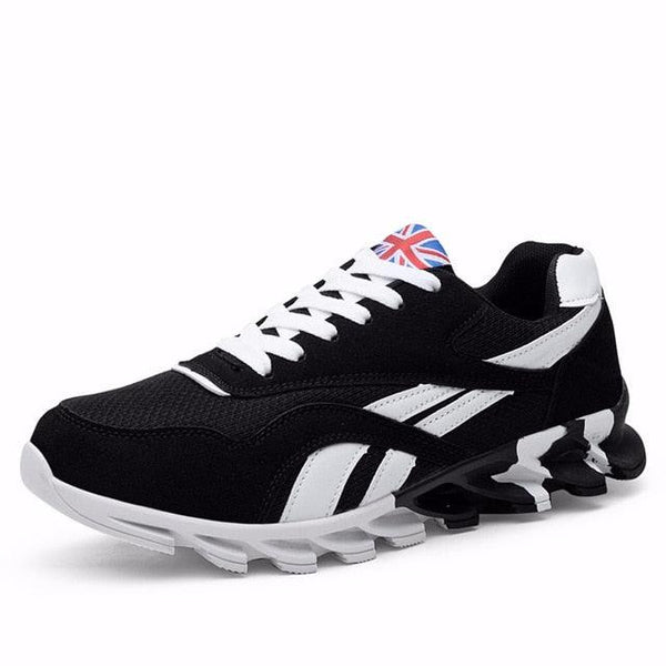 Mens Lightweight Breathable White Sneakers Casual Spring New Fashion Comfortable Walking  Slip-On Sneakers Breathable Fashion Athletic Gym Casual Tennis Sneakers Modern Design Shoes