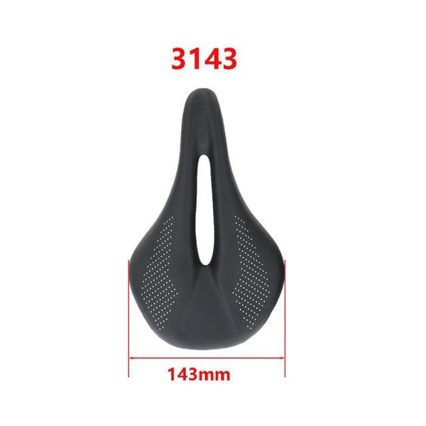 Full Carbon Saddle Road Bike Super Light Leather Carbon Bicycle Seat Optimized For Men Flexible And Comfortable Sit Bone Support Shock Absorbing Road Bike Saddle