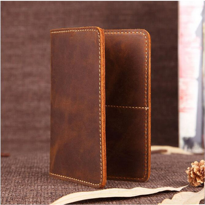 Priam Handmade Leather Passport Cover -