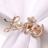 Love Rhinestone Napkin Holder Set