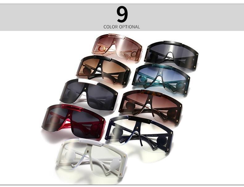Polarized Lens Wear Over Prescription Glasses Fit Over Regular Glasses with 100% UV Protection Classic Male & Ladies Fashionable Big Size Sunglasses With Protection Against Wind & Sand Connected Sunglasses For Men & Women