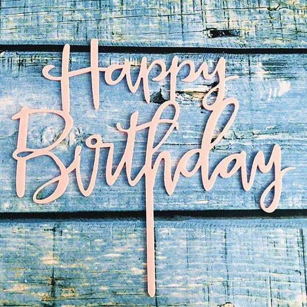 Acrylic One Cake Topper Top Cake One Cake Topper Birthday Cake Topper Double Sided For Anniversaries And Parties  Birthday Party Cupcake Toppers Flags Wedding Baby Shower Supplies Lovely Baking Dessert Decorations