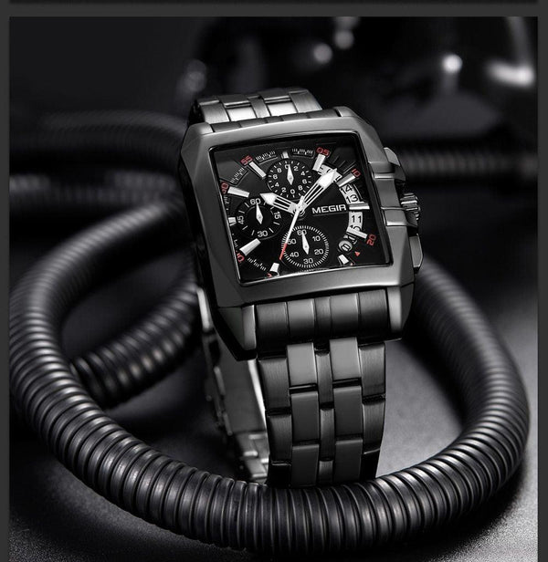 New Business Men's Watches Analog Waterproof Luminous Quartz Men Stylish Wrist Watch