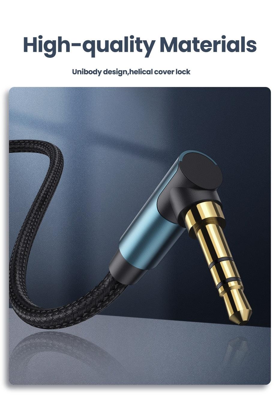 HI-FI 3.5mm Aux Cable Male to Male Audio Jack Cable For Car Headphone Mobile Phone