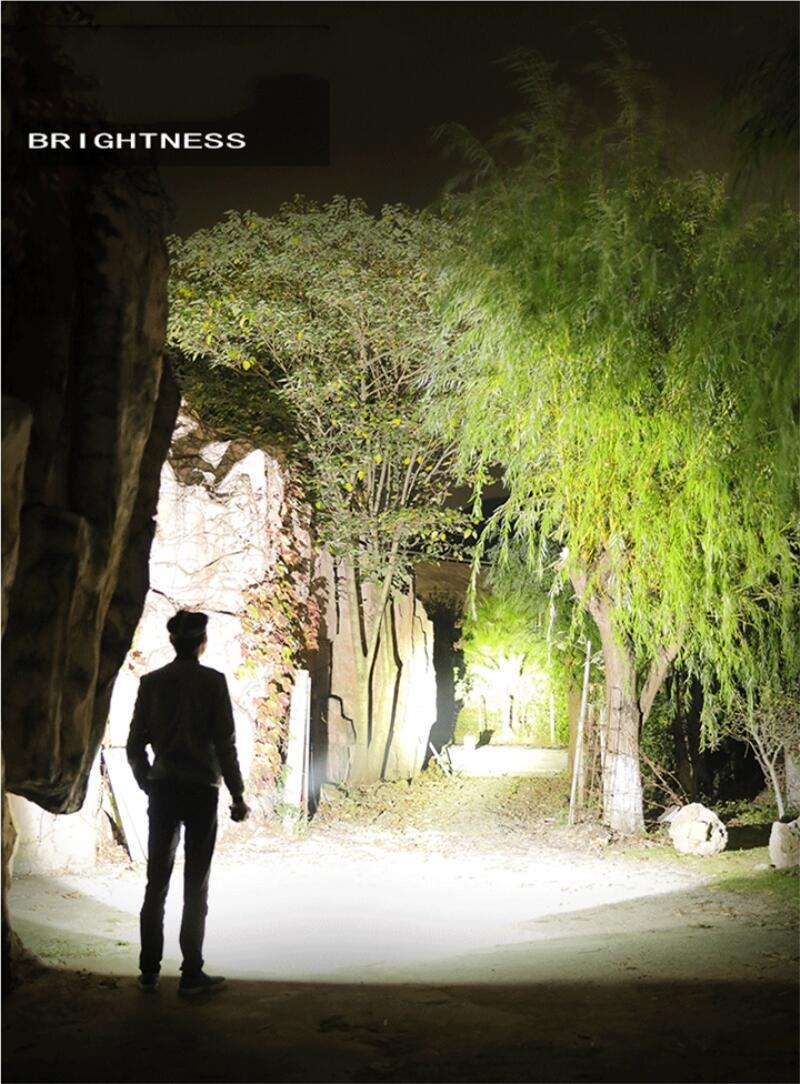 Rechargeable LED Flashlights Waterproof Hnadheld Super Bright High Lumens  Zoomable Powerful Lamp Bead Flashlight Torch For Outdoor & Indoor Camping Running Fishing Hiking Lamp