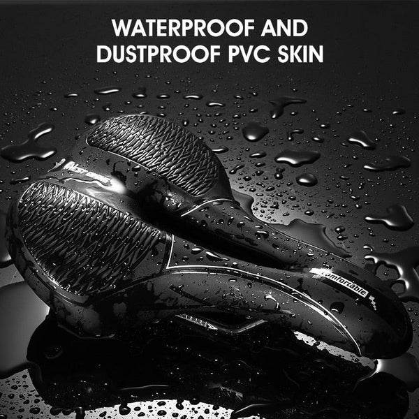 Bike Saddle Mountain Road Bike Seat PU Leather Gel Filled Cycling Cushion Comfortable Shockproof Bicycle Saddle Seat Cushion For Men Comfort Bike Saddle Anti-Slip Bicycle Saddle Waterproof Bicycle Seat For Mountain Bike Seat