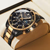 TREND New Men's Elegant Watch Waterproof And Scratch Resistant Stylish Stainless Steel Durable Wrist Watch