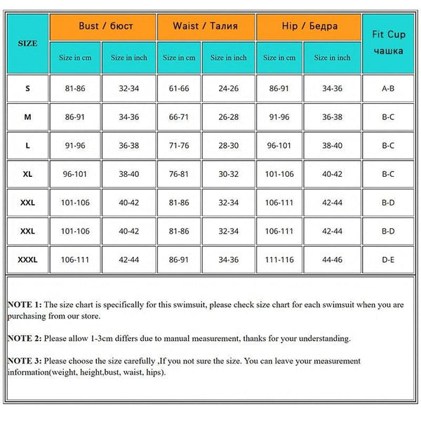 Bikini Set Swimwear Women Print Swimsuit Push Up Plus Size Bathing Suit Beachwear Women's Push-Up Bikini Set Padded Bikini Swimsuit