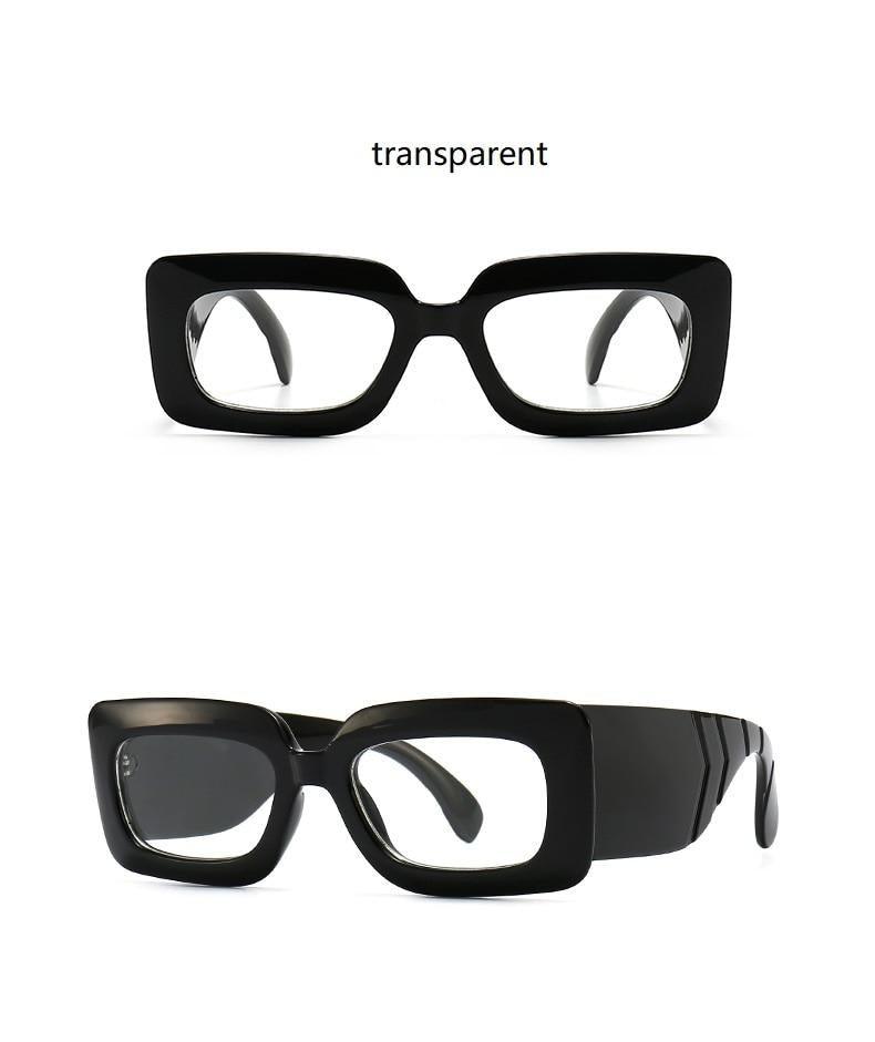 Oversized Square Sunglasses Classic Square Sunglasses For Men & Women Sun Glasses In Snake Pattern For Traveling Shades Female