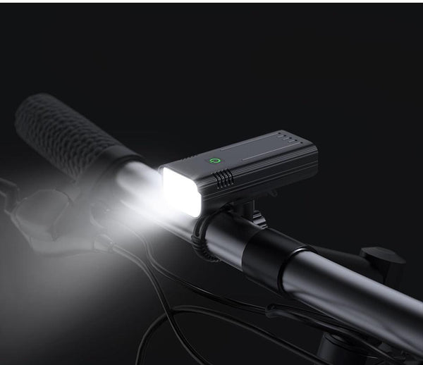 Bike Light Rainproof USB Rechargeable LED Bicycle Light Super Bright Flashlight Rechargeable Bicycle Light Bicycle Front Headlight LED Bike Headlight 3 Light Mode Fits All Bicycles Mountain Road