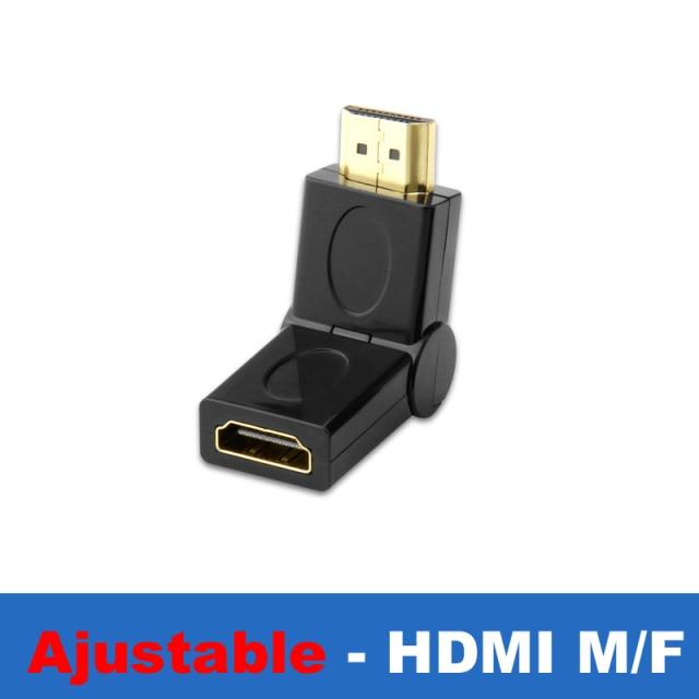 Connector Adapter HDMI Compatible Cable 90 Corner Angle Left Right Up Down Male Female Extender To HDMI Extension 90 Degree Male To Female HDMI Adapter