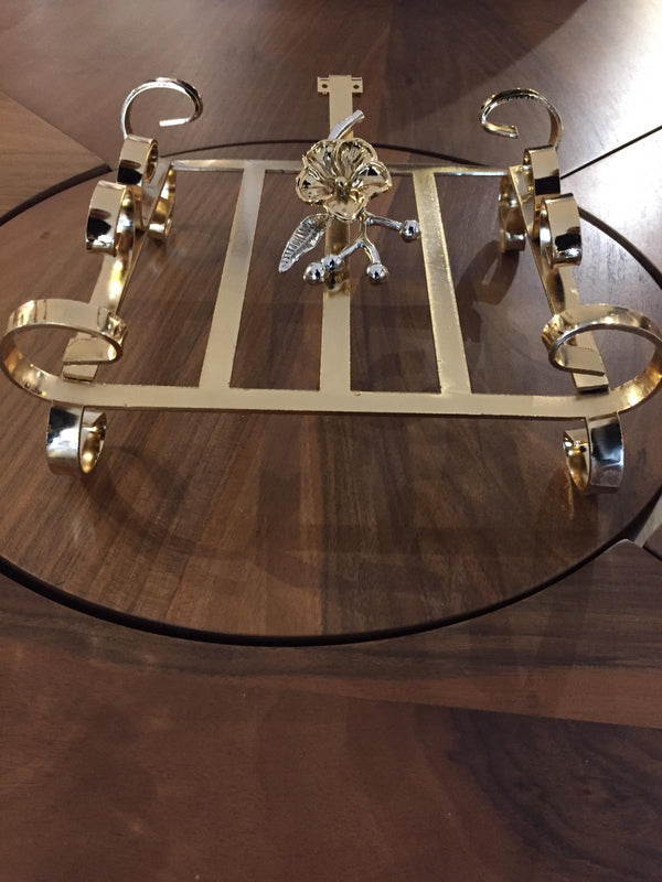 Metallic Gold Napkin Holder