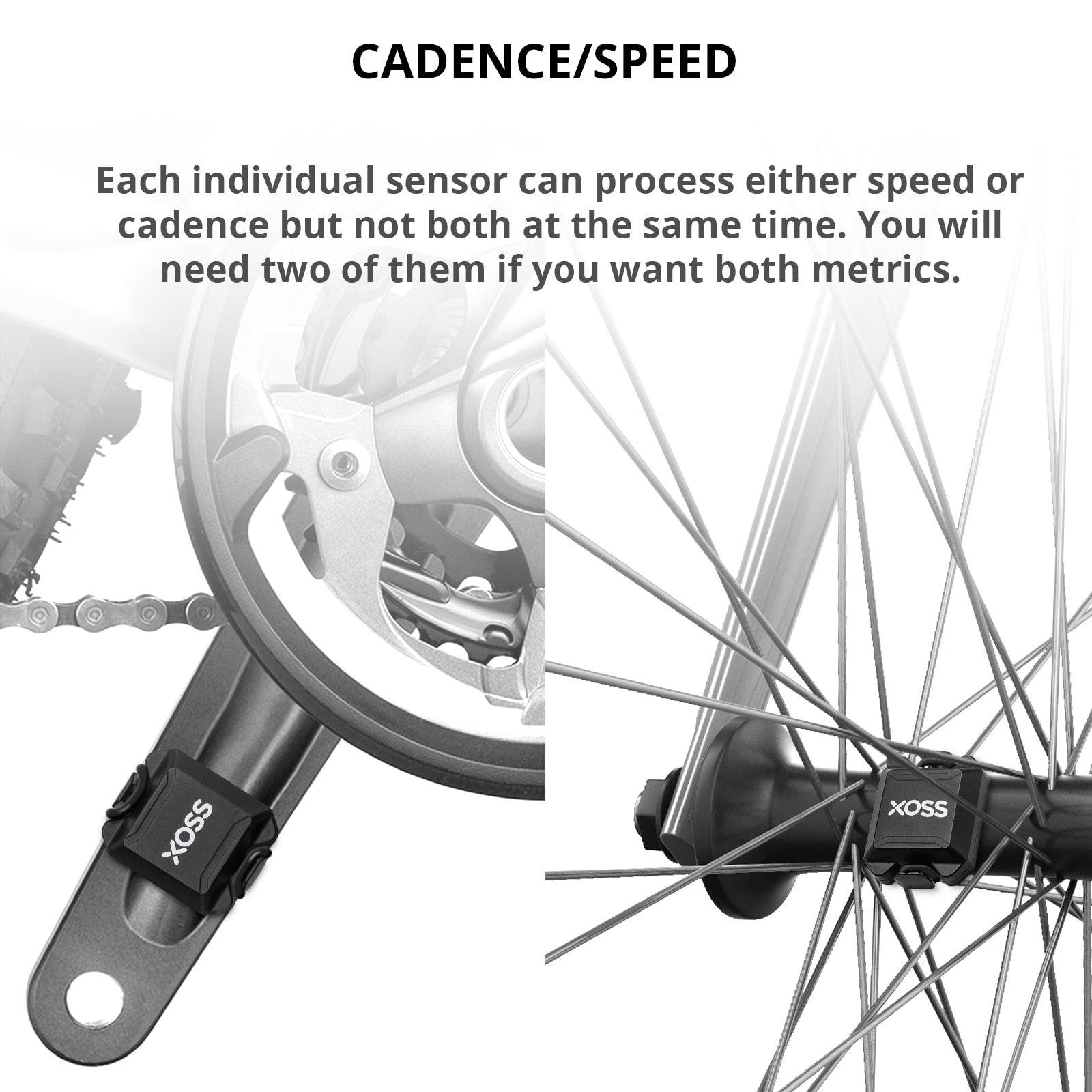 Speed Cadence Sensor Cycling Computer Speedometer ANT+ Bluetooth Road Bike Cycling Cadence Sensor Speedometer ANT+ Bluetooth Wireless With Cycling Computer Sport Watch